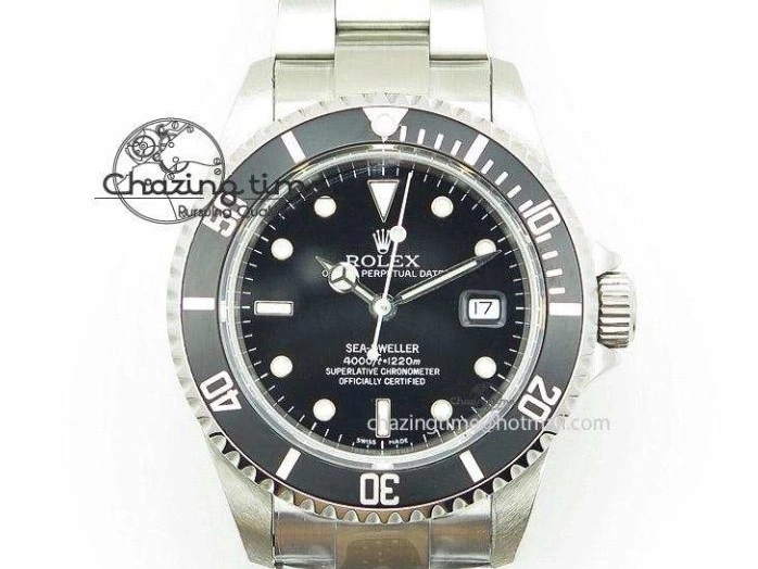 Best AAA Replica Sites SS 43mm Bracelet Dial 2017 Maker Best A StreetReady 3573 On 126600 BP Dweller Sea Edition Black 1:1 SS 1223